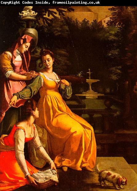 Jacopo da Empoli Susanna and the Elders